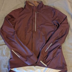 Co-op Maroon Rain Jacket Sm